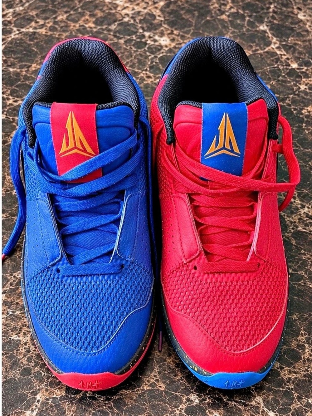 Nike Ja 1 Mismatch Men's Basketball Shoes Blue & Red US 7.5